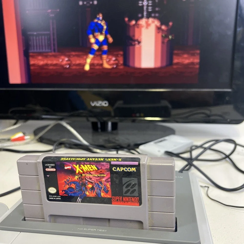 X-Men: Mutant Apocalypse (Super Nintendo Entertainment System, 1994) Tested